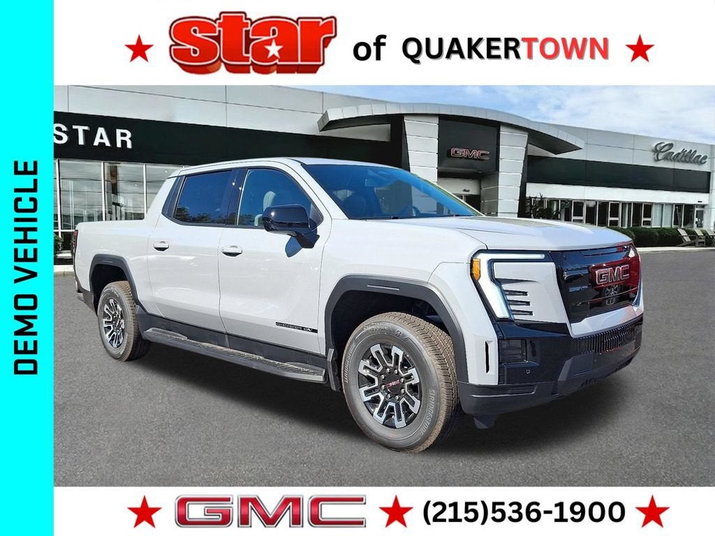Thunderstorm Gray 2026 GMC Sierra EV Pickup Truck All-Wheel Drive Automatic