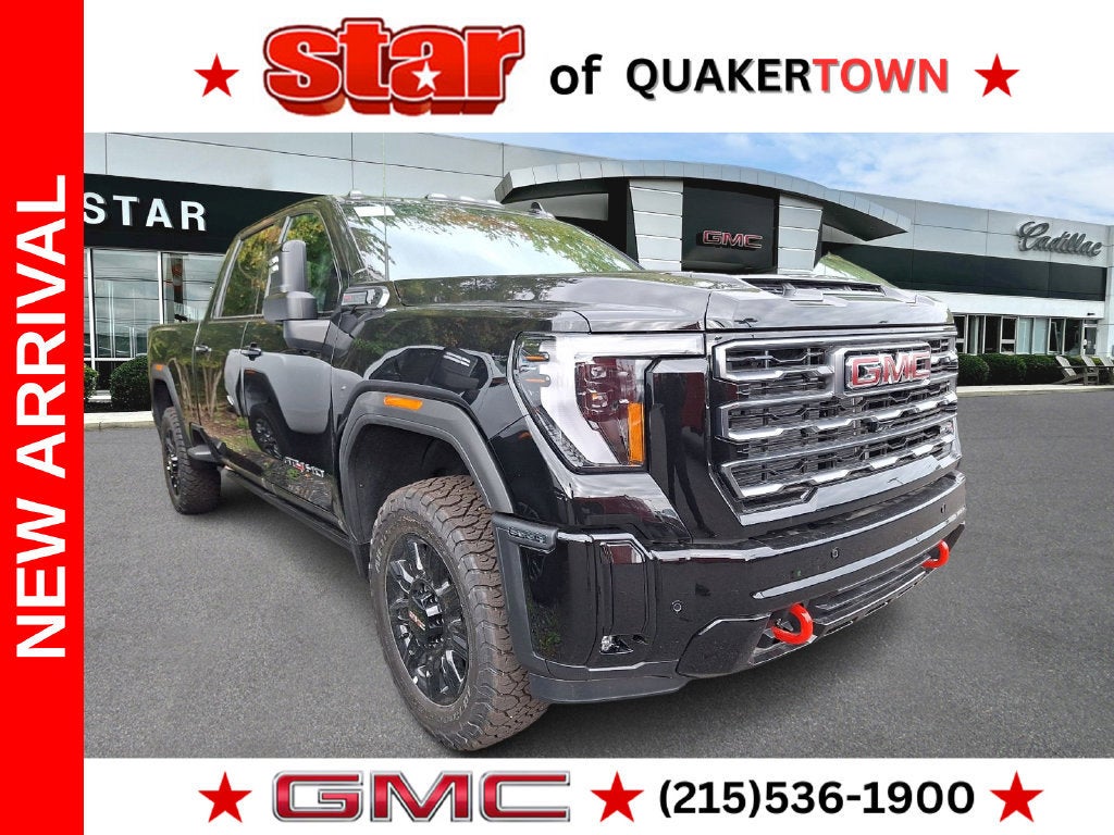 Onyx Black 2026 GMC Sierra 2500HD Pickup Truck Four-Wheel Drive Automatic