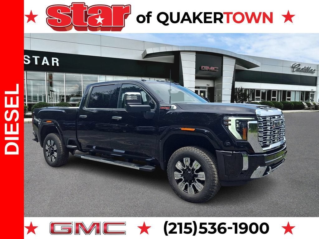 Onyx Black 2026 GMC Sierra 2500HD Pickup Truck Four-Wheel Drive Automatic