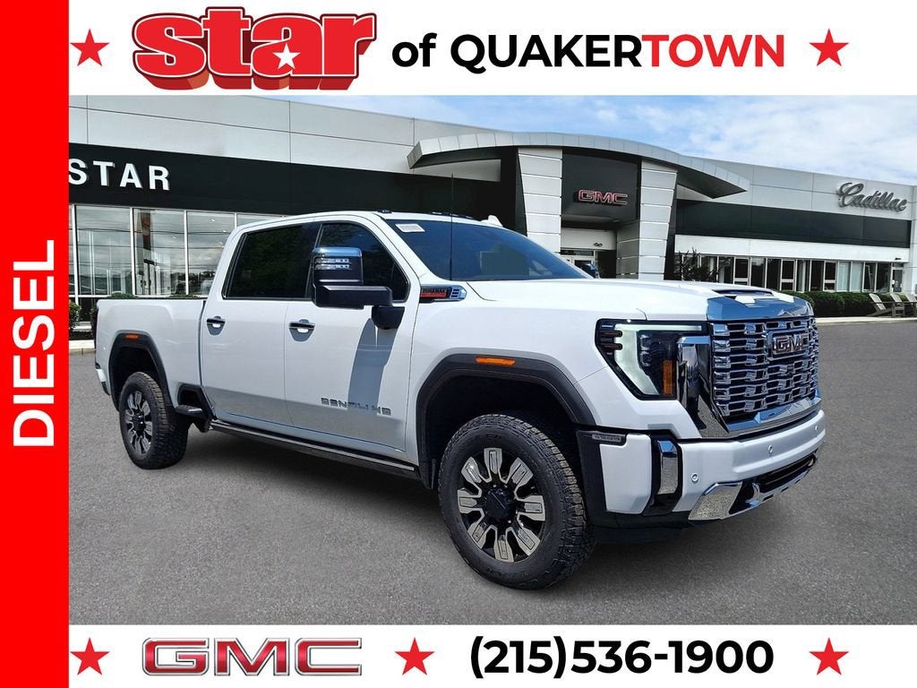 Summit White 2026 GMC Sierra 3500HD Pickup Truck Four-Wheel Drive Automatic