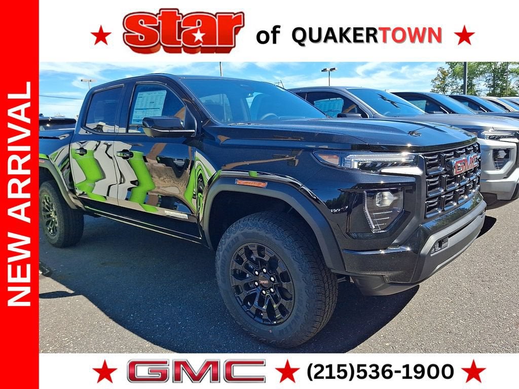 Onyx Black 2026 GMC Canyon Pickup Truck Four-Wheel Drive Automatic