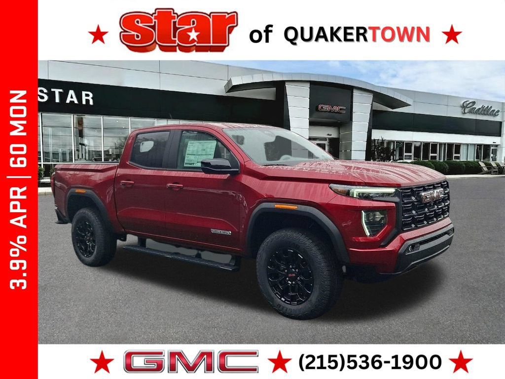 Volcanic Red Tintcoat 2026 GMC Canyon Pickup Truck Four-Wheel Drive Automatic