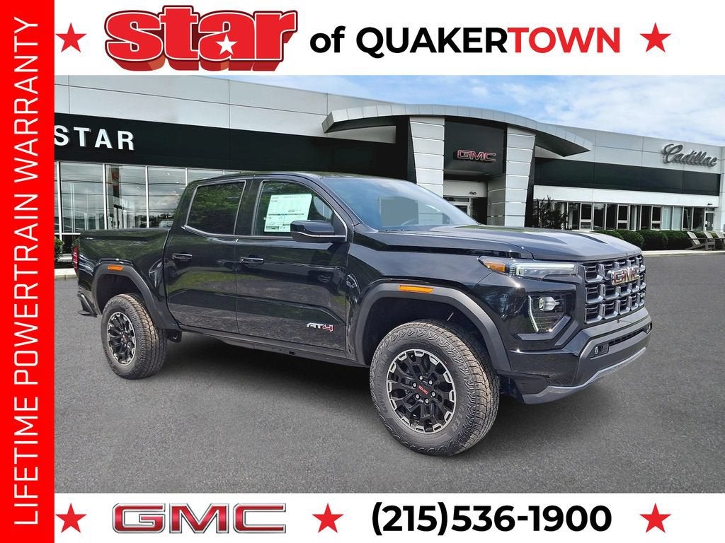 Onyx Black 2026 GMC Canyon Pickup Truck Four-Wheel Drive Automatic