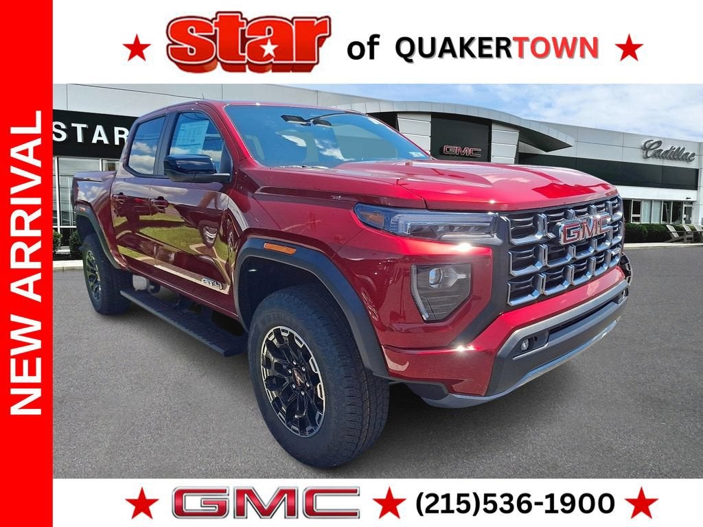 Volcanic Red Tintcoat 2026 GMC Canyon Pickup Truck Four-Wheel Drive Automatic