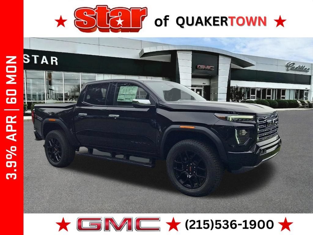 Onyx Black 2026 GMC Canyon Pickup Truck Four-Wheel Drive Automatic
