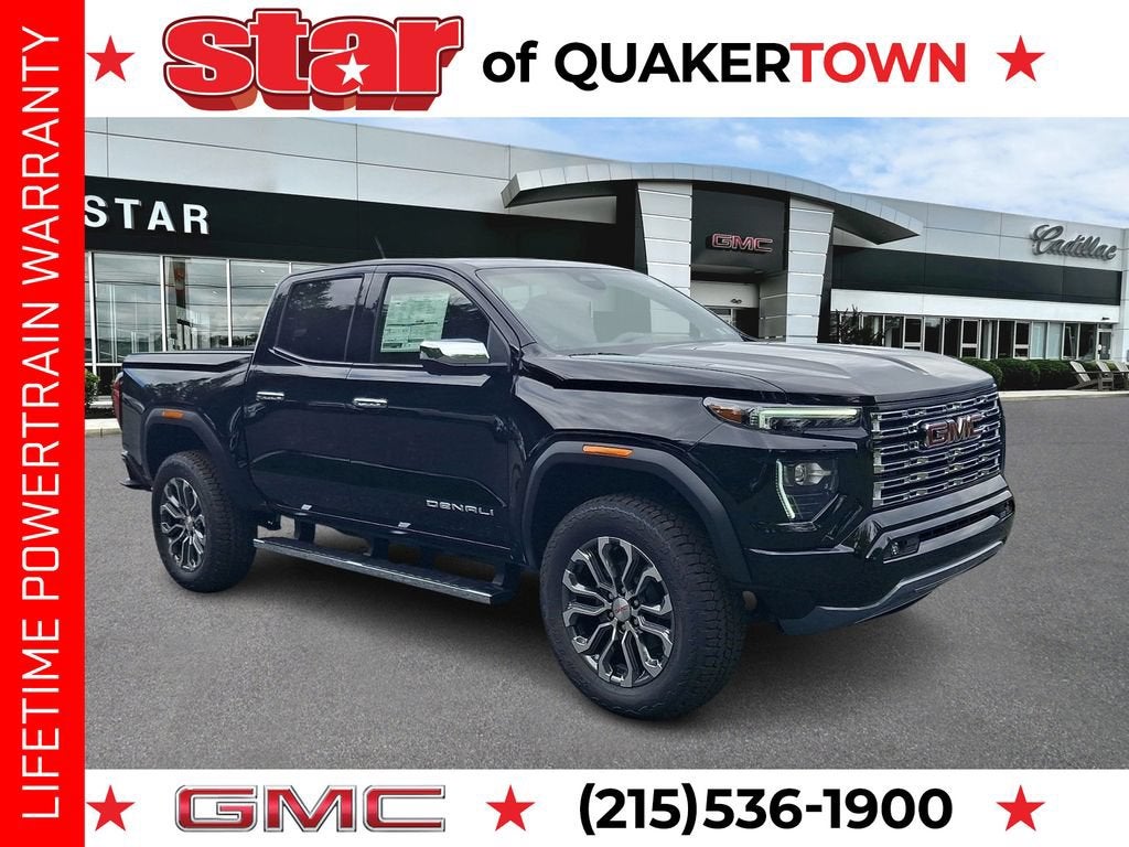 Onyx Black 2026 GMC Canyon Pickup Truck Four-Wheel Drive Automatic