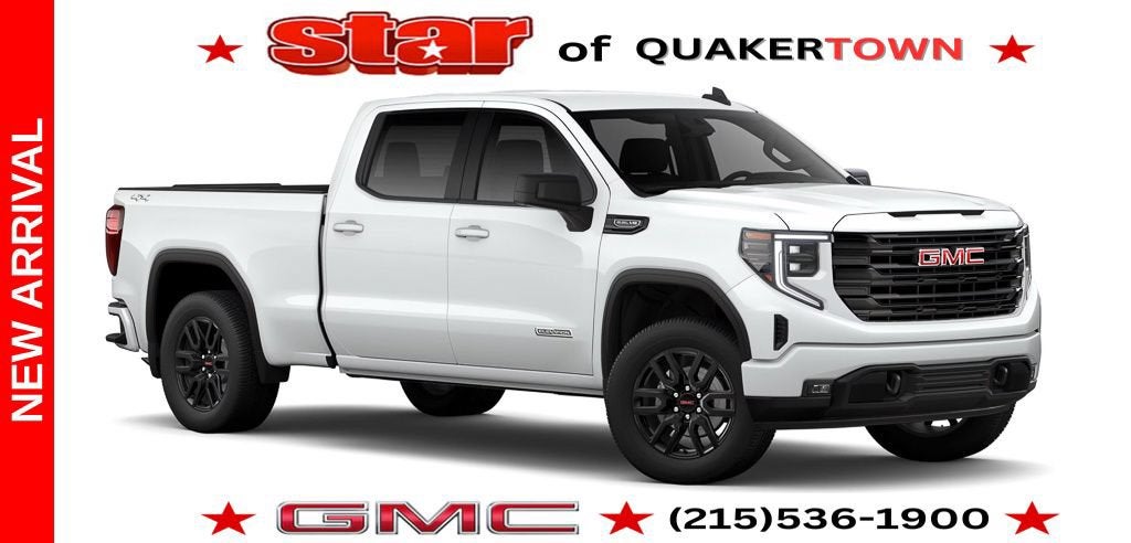 Summit White 2026 GMC Sierra 1500 Pickup Truck Four-Wheel Drive Automatic