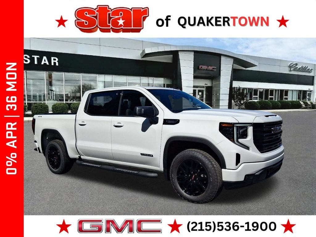 Summit White 2026 GMC Sierra 1500 Pickup Truck Four-Wheel Drive Automatic