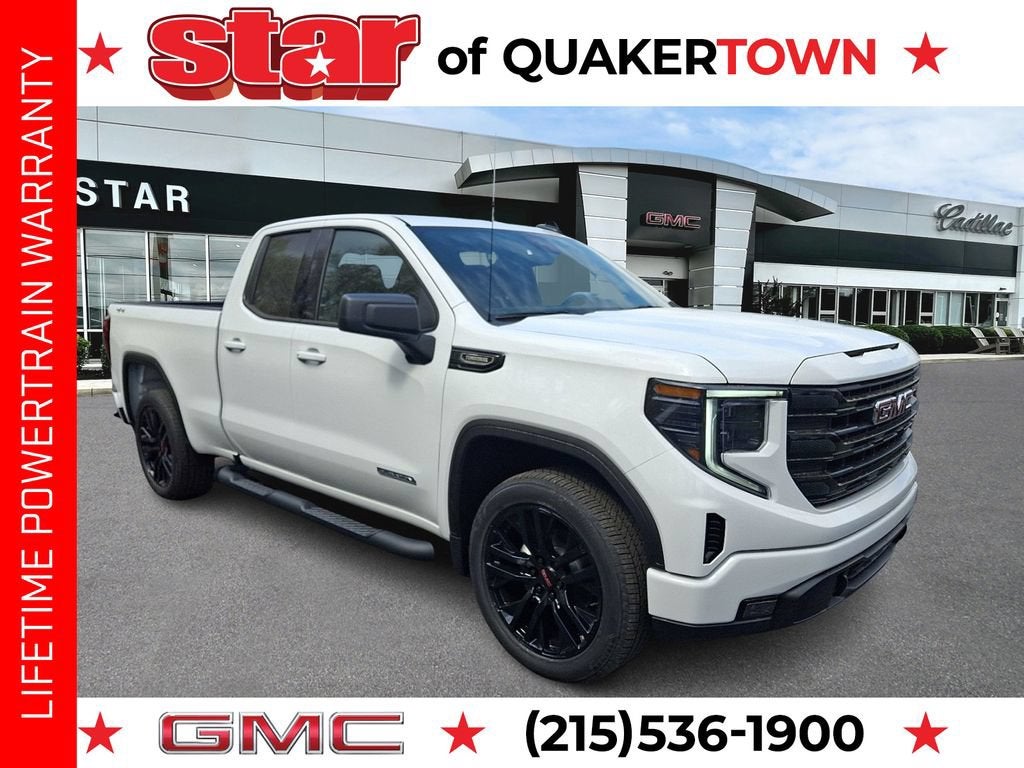 Summit White 2026 GMC Sierra 1500 Pickup Truck Four-Wheel Drive Automatic