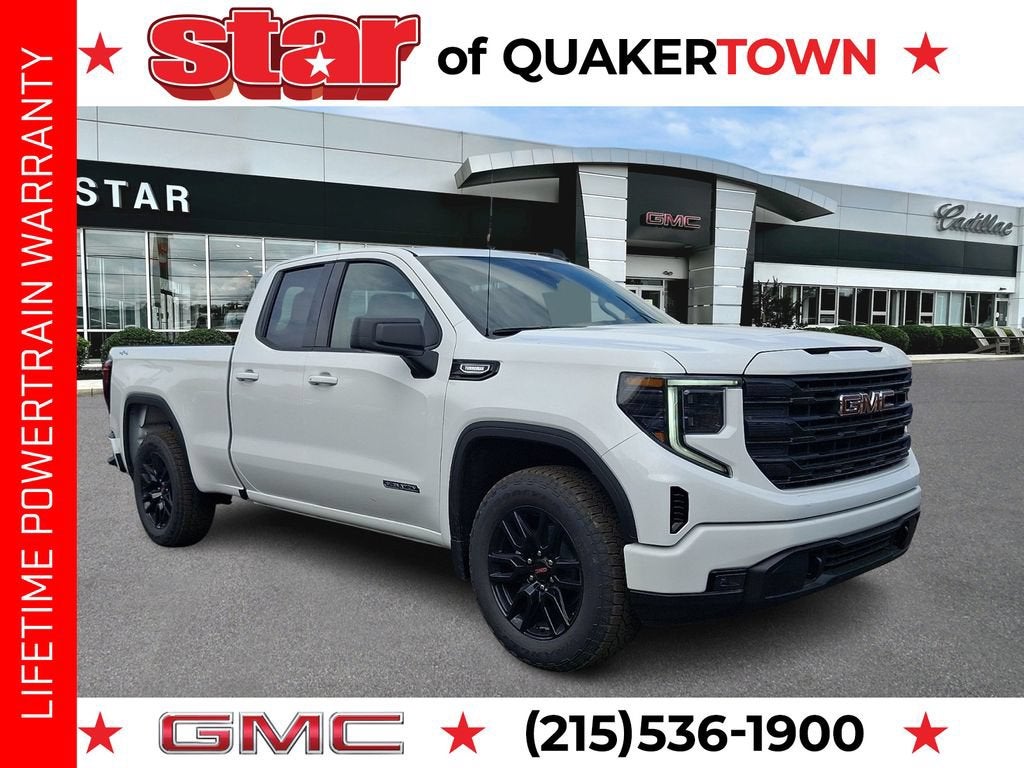 Summit White 2026 GMC Sierra 1500 Pickup Truck Four-Wheel Drive Automatic