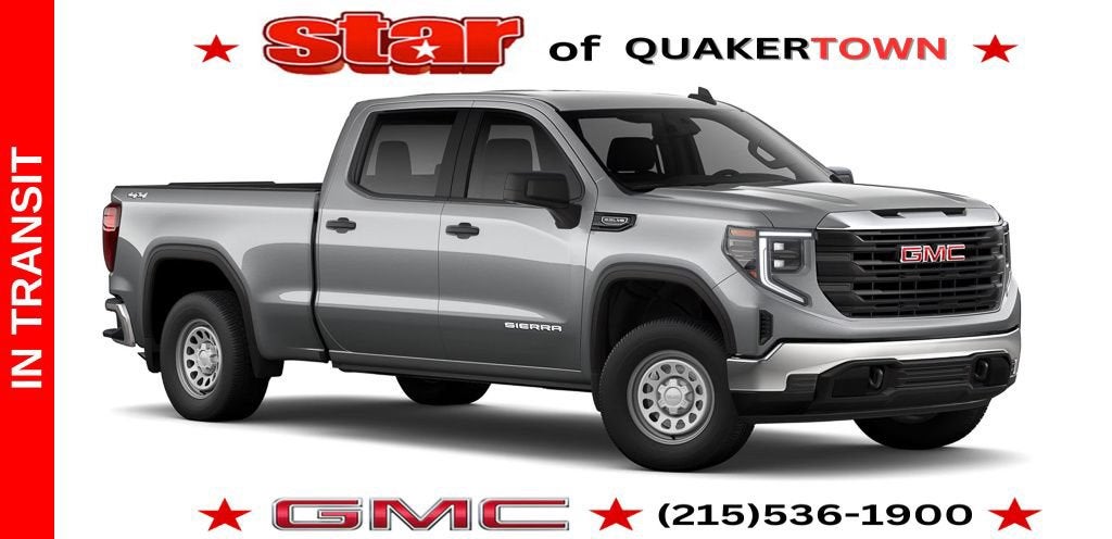 Sterling Metallic 2026 GMC Sierra 1500 Pickup Truck Four-Wheel Drive Automatic