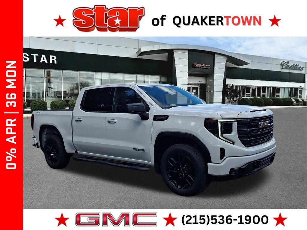 Summit White 2026 GMC Sierra 1500 Pickup Truck Four-Wheel Drive Automatic