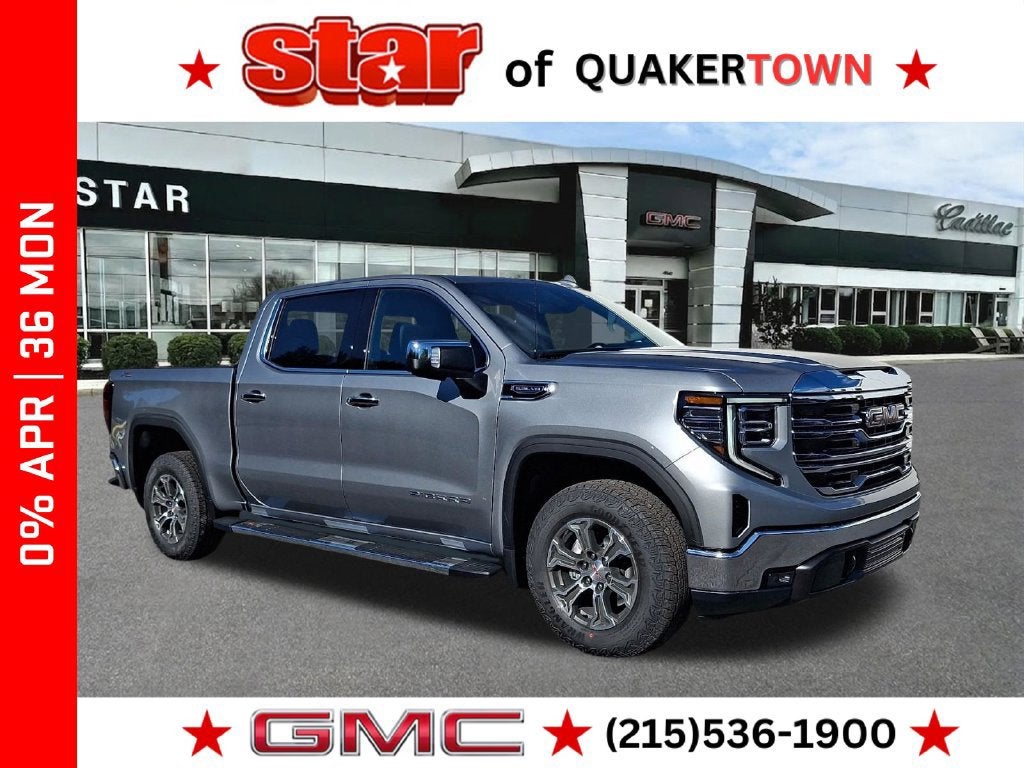 Sterling Metallic 2026 GMC Sierra 1500 Pickup Truck Four-Wheel Drive Automatic