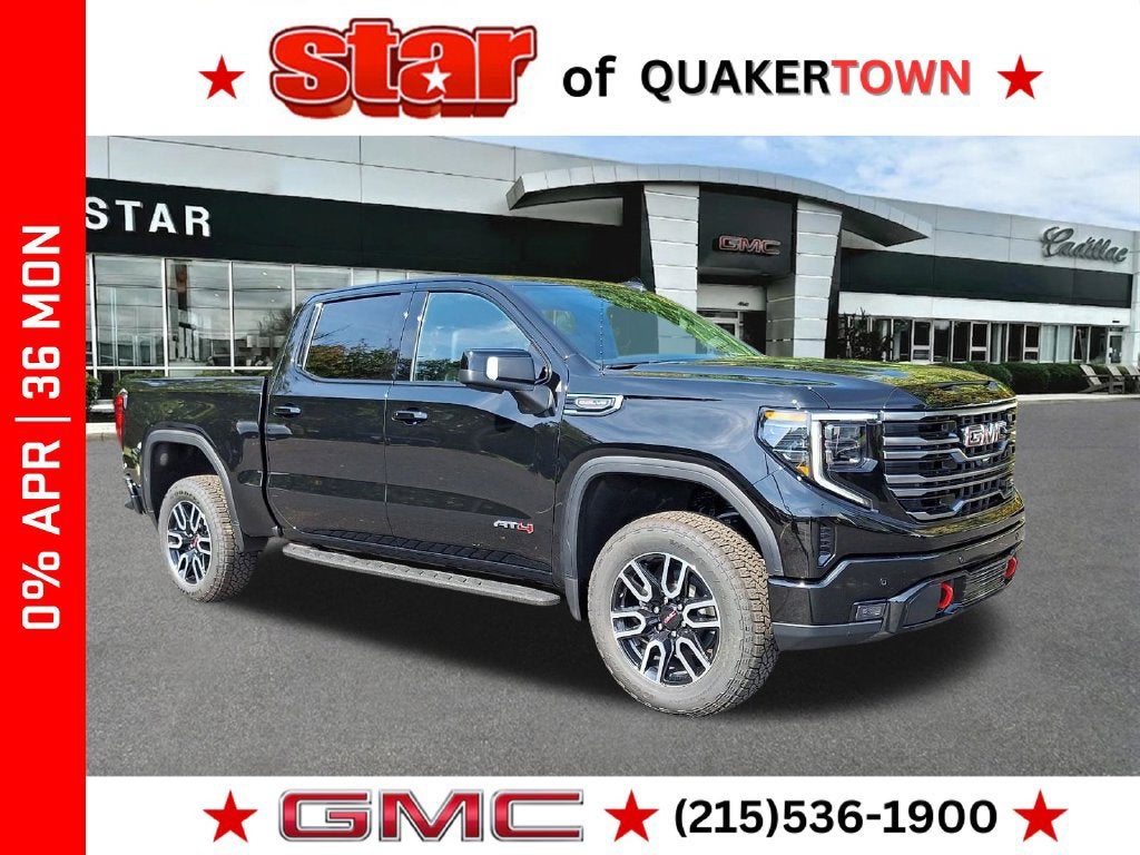 Onyx Black 2026 GMC Sierra 1500 Pickup Truck Four-Wheel Drive Automatic