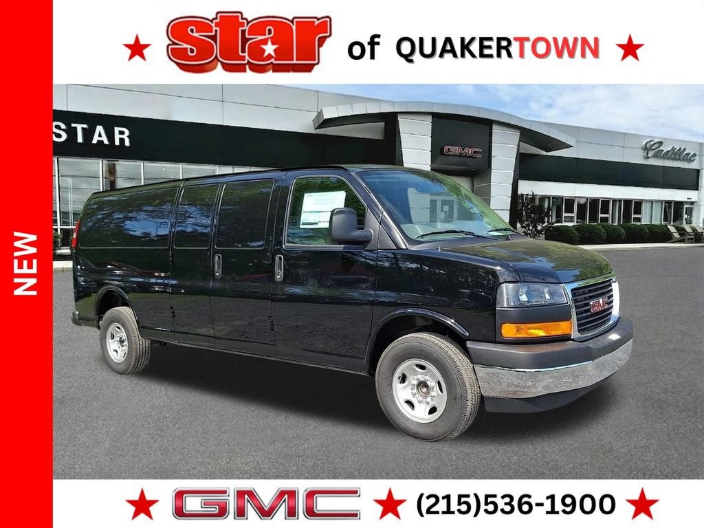 Onyx Black 2026 GMC Savana Cargo Van Rear-Wheel Drive Automatic