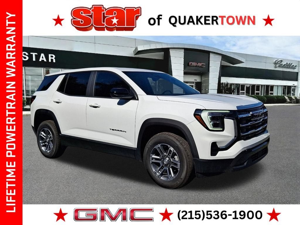Summit White 2027 GMC Terrain SUV / Crossover Front-Wheel Drive Automatic