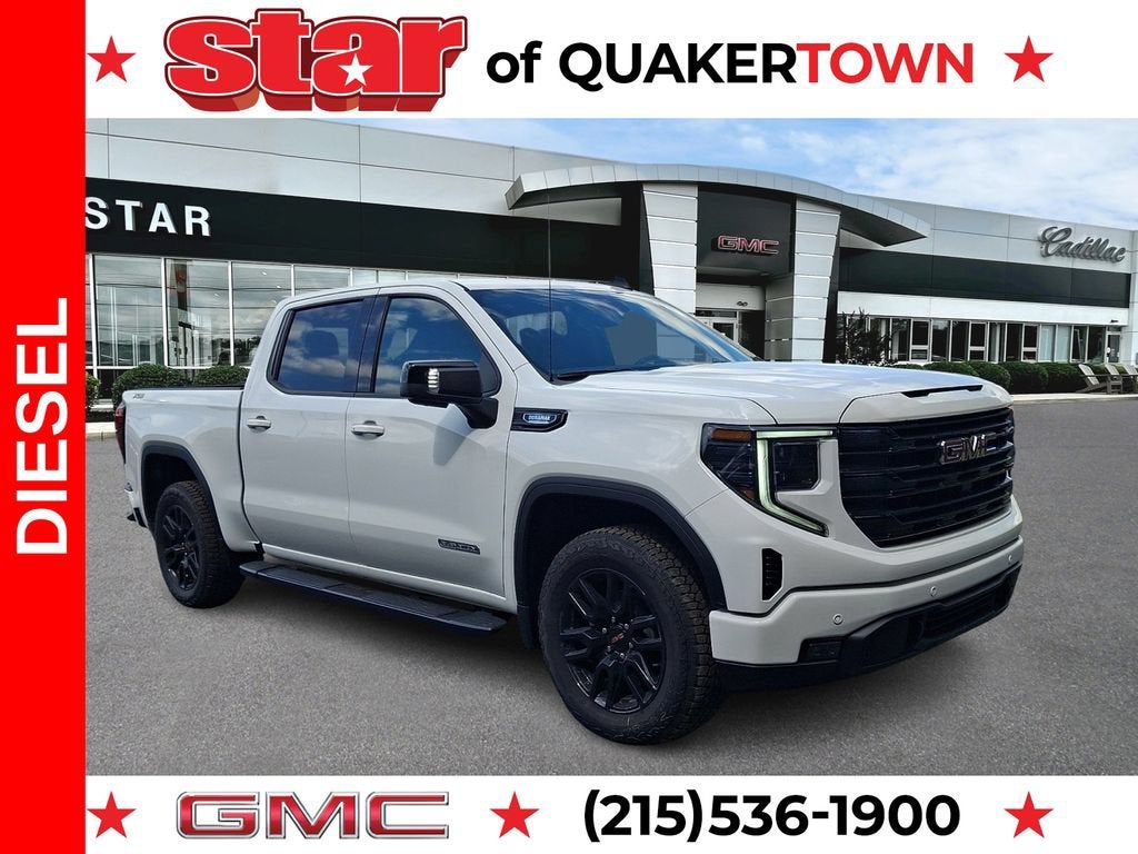 Summit White 2026 GMC Sierra 1500 Pickup Truck Four-Wheel Drive Automatic