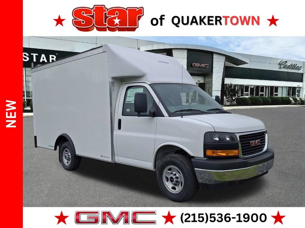 Summit White 2026 GMC Savana Chassis Van Rear-Wheel Drive Automatic