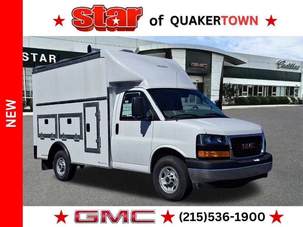 2026 GMC Savana Chassis Blanco (Summit White) Van Tracción trasera Automática