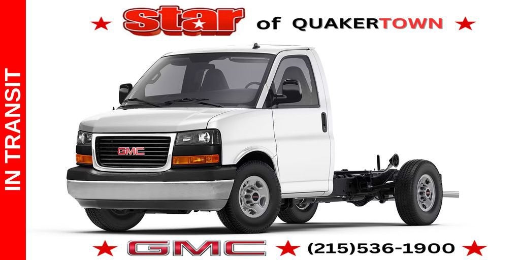 Summit White 2026 GMC Savana Chassis Van Rear-Wheel Drive Automatic