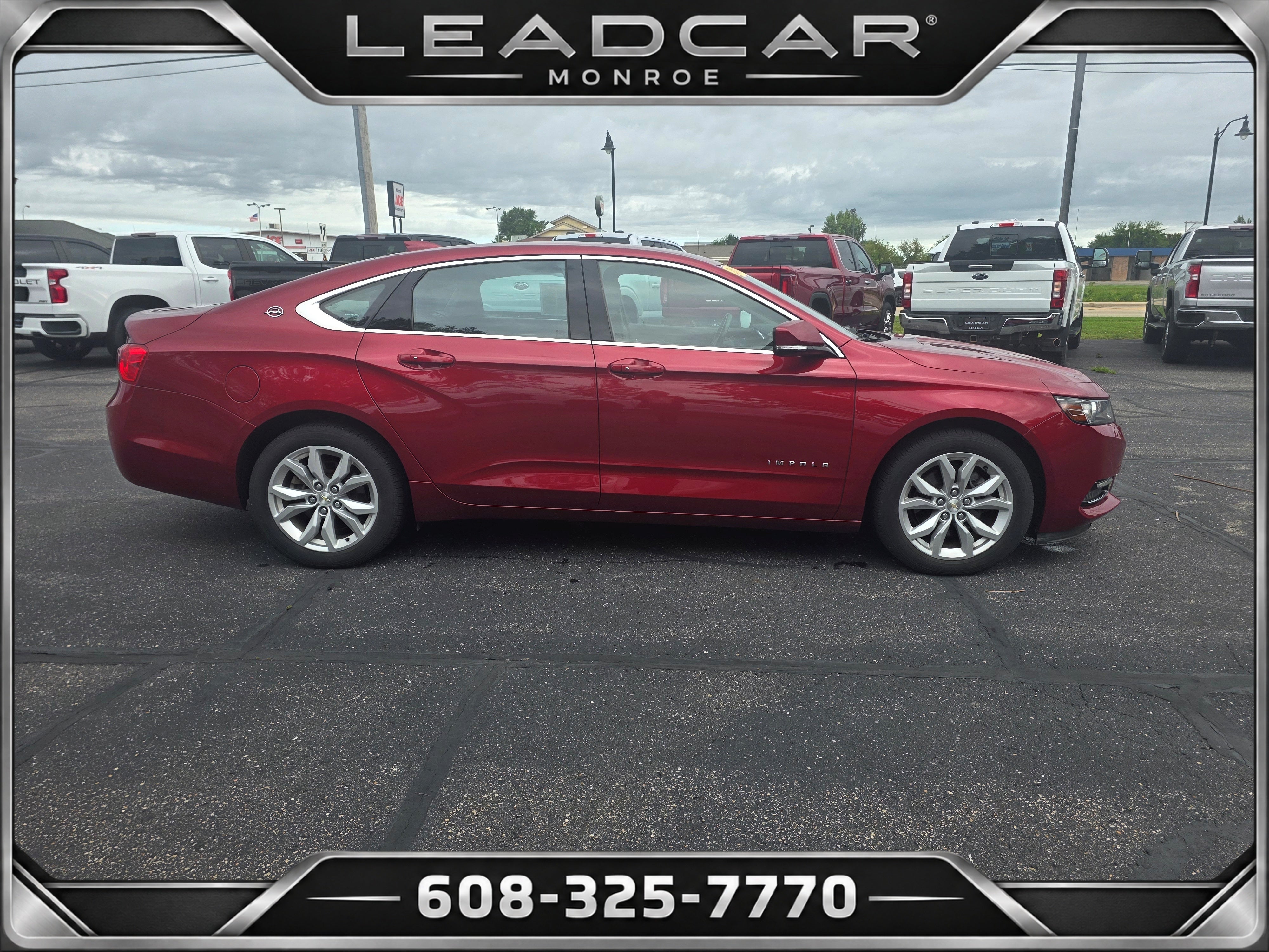 Cajun Red Tintcoat 2018 Chevrolet Impala Sedan Front-Wheel Drive Automatic