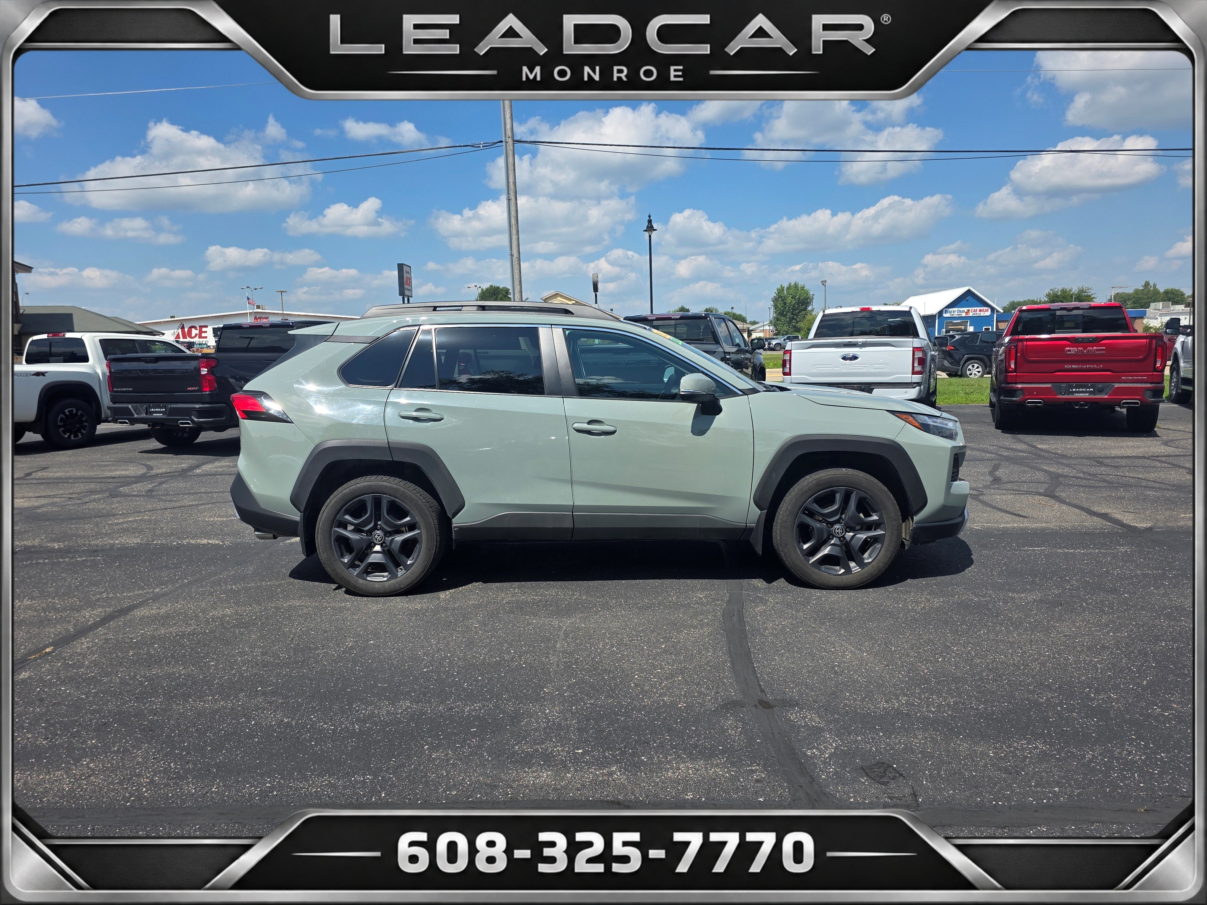 Green 2022 Toyota RAV4 SUV / Crossover All-Wheel Drive Automatic