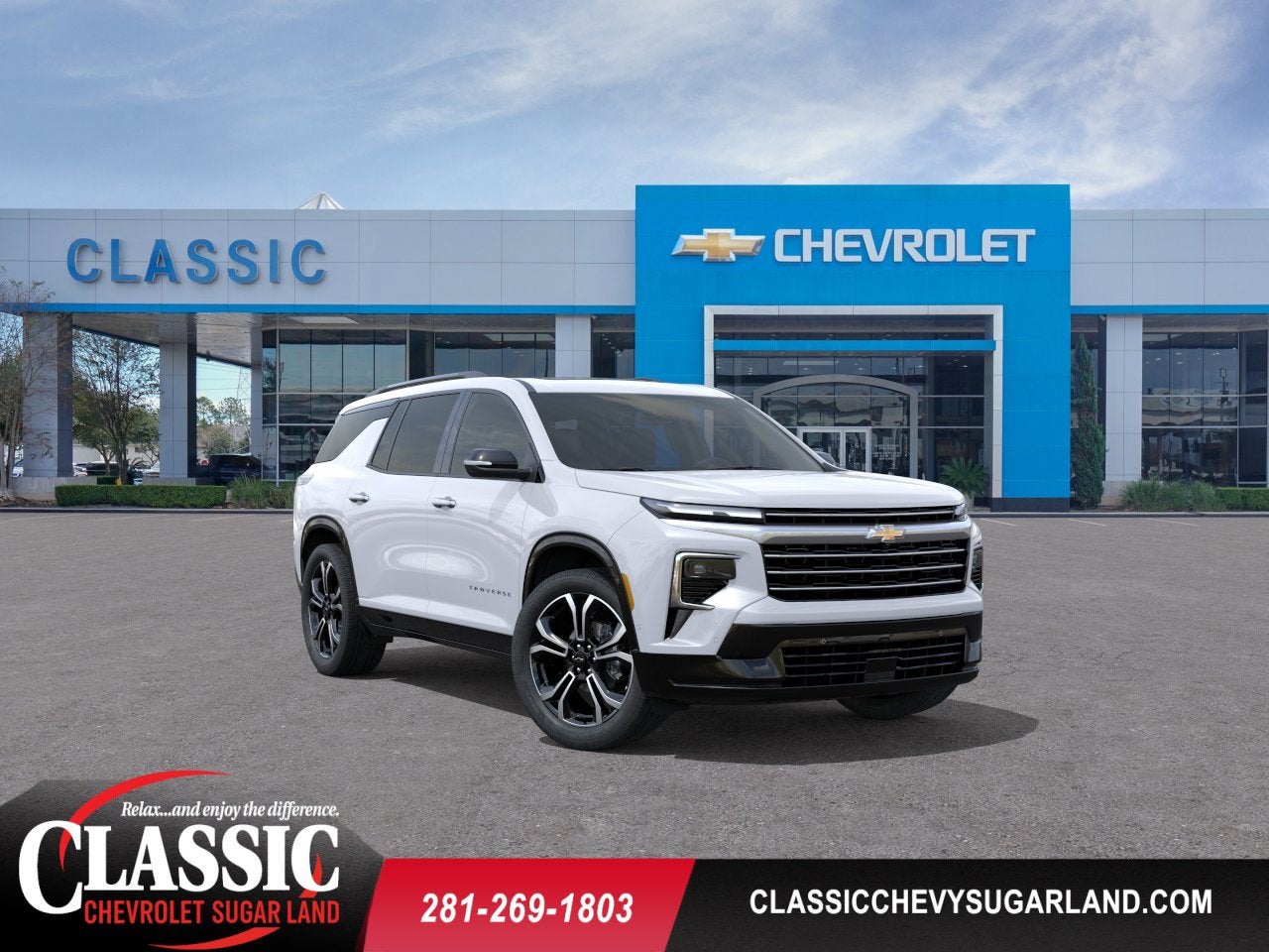 Polar White Tricoat 2027 Chevrolet Traverse SUV / Crossover Front-Wheel Drive Automatic