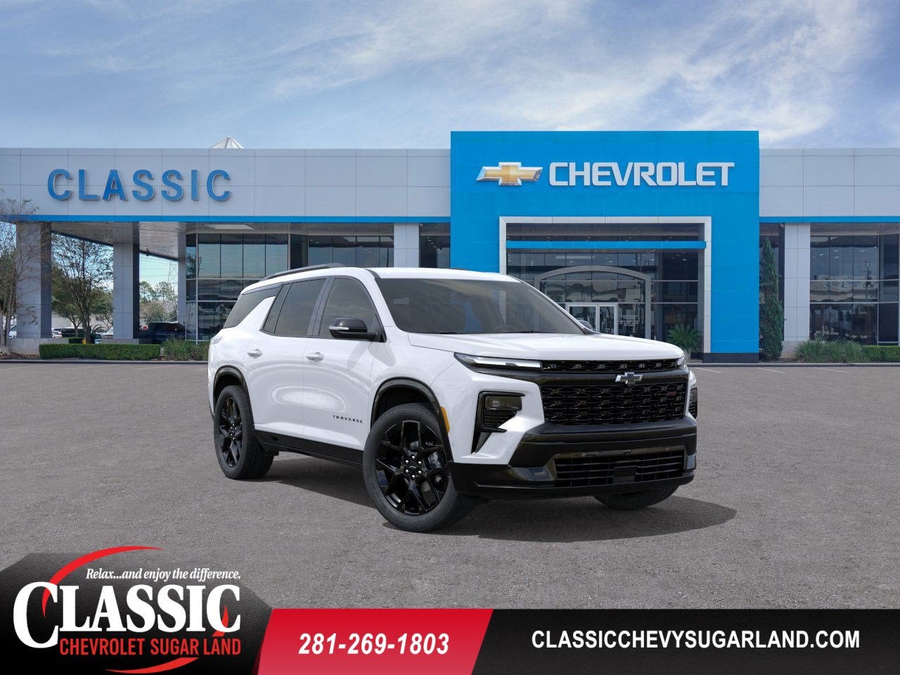 Polar White Tricoat 2026 Chevrolet Traverse SUV / Crossover Front-Wheel Drive Automatic