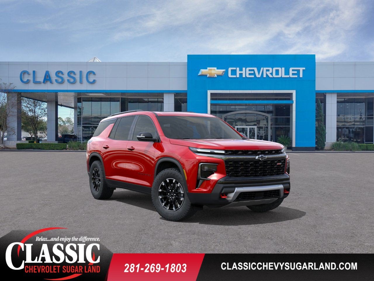 Radiant Red Tintcoat 2026 Chevrolet Traverse SUV / Crossover Four-Wheel Drive Automatic