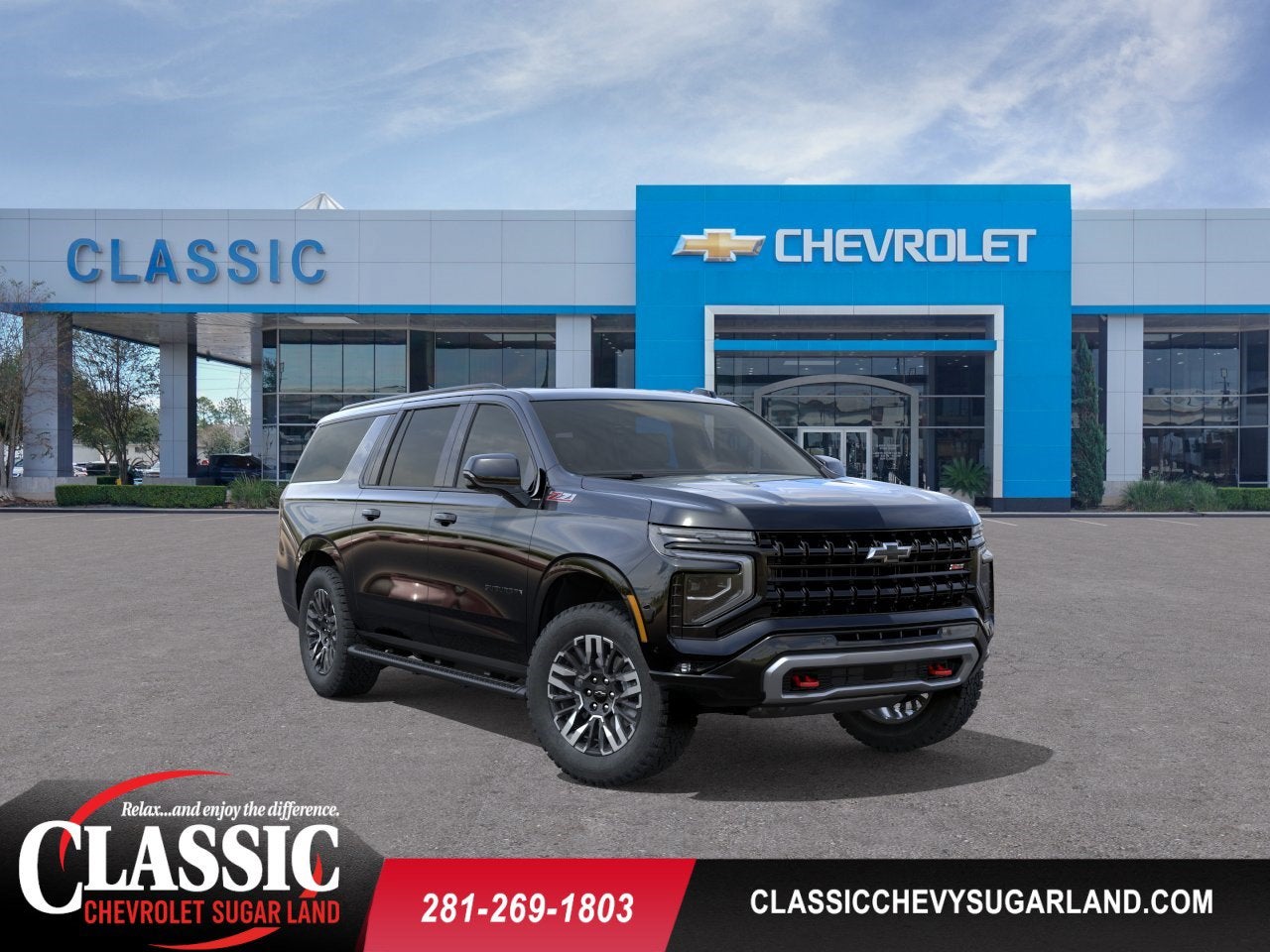 Black 2026 Chevrolet Suburban SUV / Crossover Four-Wheel Drive Automatic