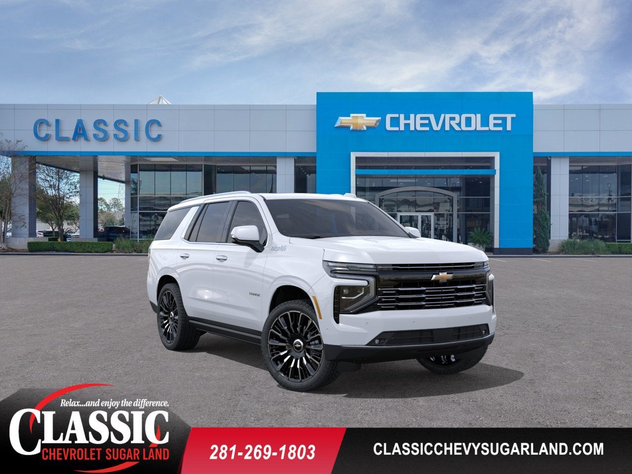 Polar White Tricoat 2026 Chevrolet Tahoe SUV / Crossover Four-Wheel Drive Automatic