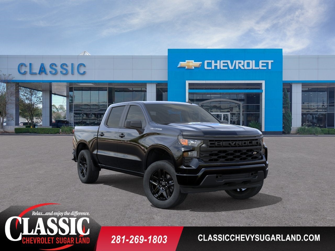 Black 2026 Chevrolet Silverado 1500 Pickup Truck 4X2 Automatic