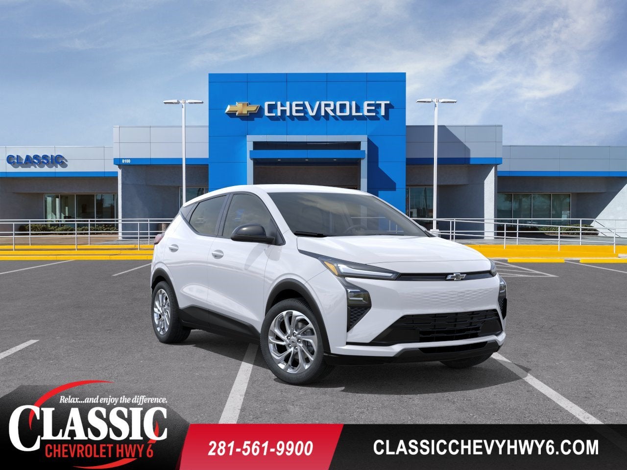 Summit White 2027 Chevrolet Bolt SUV / Crossover Front-Wheel Drive Automatic