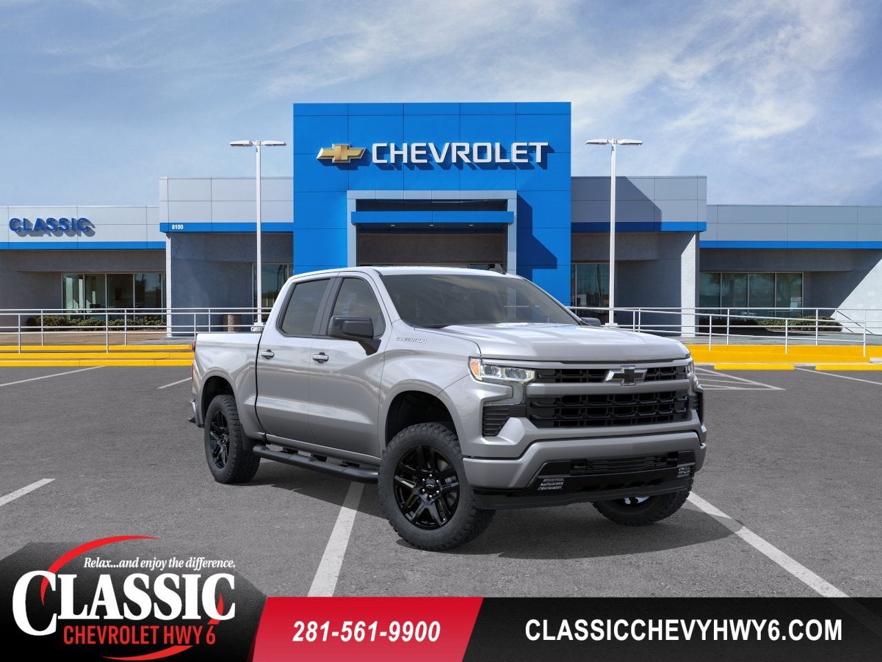 Sterling Gray Metallic 2026 Chevrolet Silverado 1500 Pickup Truck 4X2 Automatic