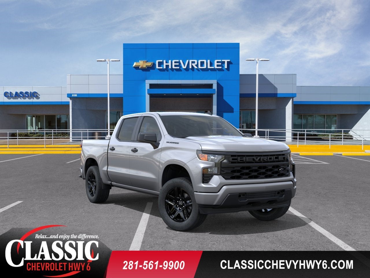 Sterling Gray Metallic 2026 Chevrolet Silverado 1500 Pickup Truck 4X2 Automatic