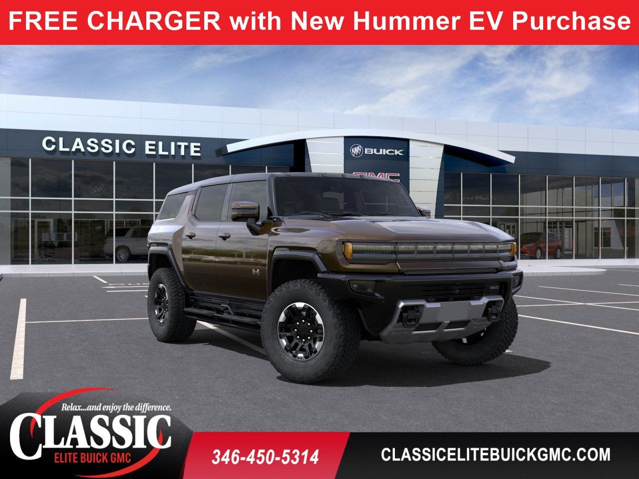 Deep Aurora Metallic (Dark Bronze) 2025 GMC Hummer EV SUV SUV / Crossover All-Wheel Drive Automatic