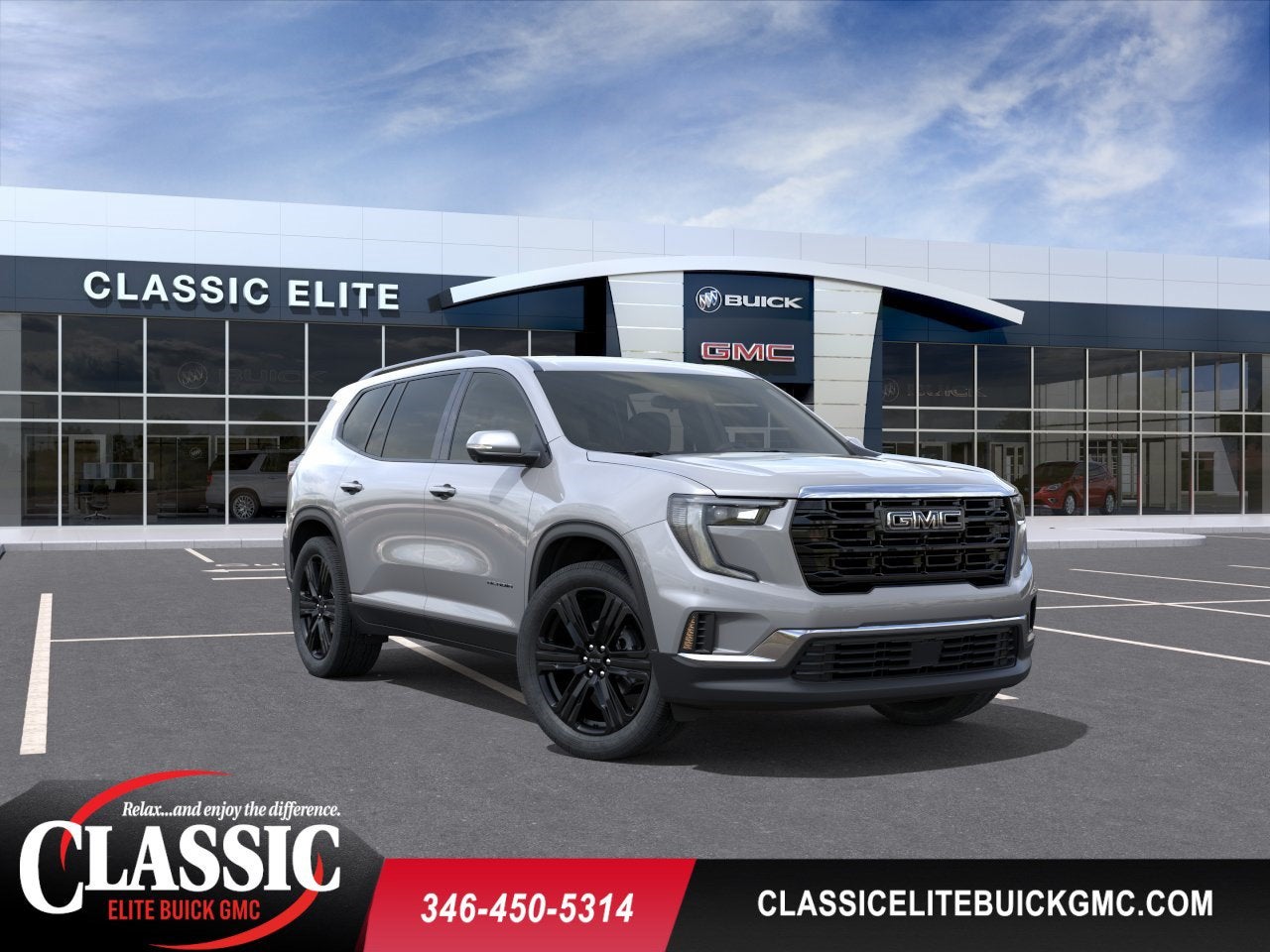 Sterling Metallic 2026 GMC Acadia SUV / Crossover Front-Wheel Drive Automatic