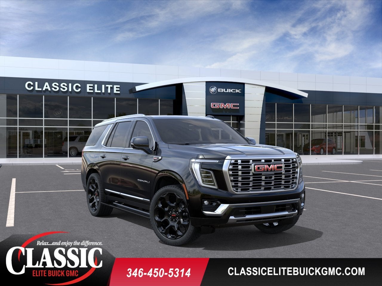 Onyx Black 2027 GMC Yukon SUV / Crossover Four-Wheel Drive Automatic