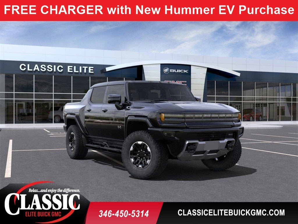 Void Black 2025 GMC Hummer EV Pickup Pickup Truck All-Wheel Drive Automatic