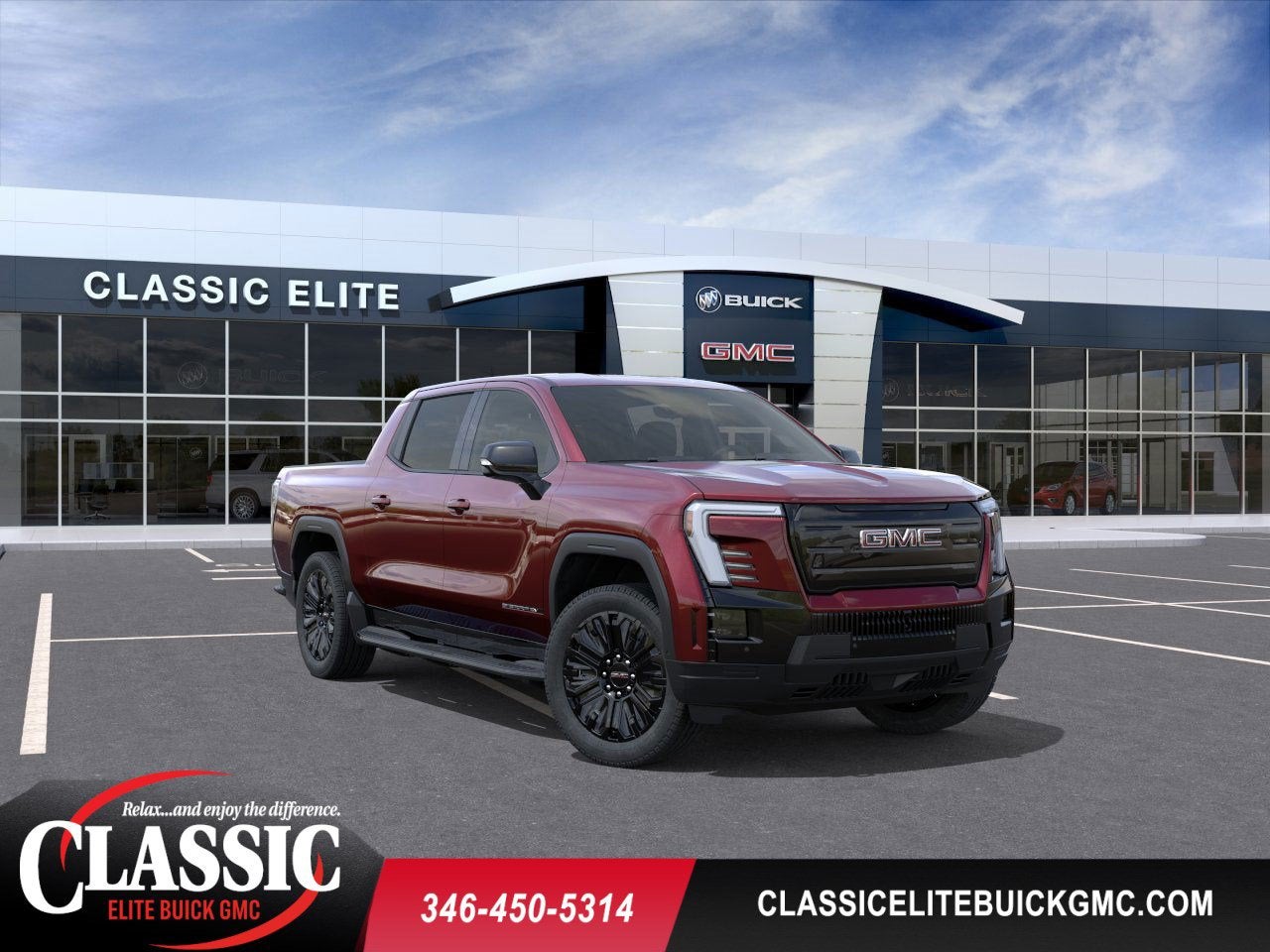 Dark Ember Metallic 2026 GMC Sierra EV Pickup Truck All-Wheel Drive Automatic