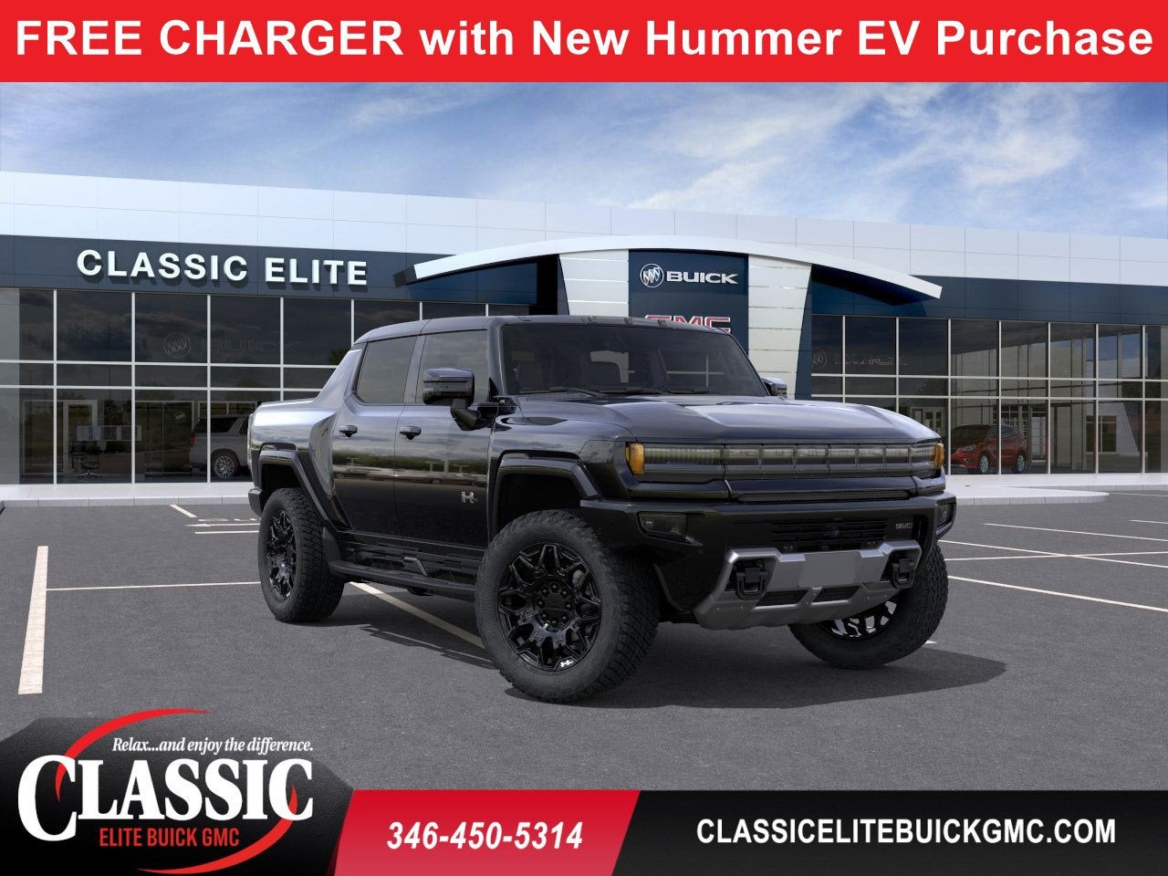 Void Black 2026 GMC Hummer EV Pickup Pickup Truck All-Wheel Drive Automatic