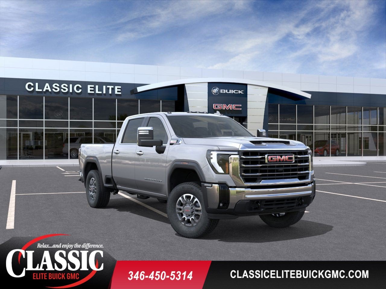 Sterling Metallic 2026 GMC Sierra 2500HD Pickup Truck Four-Wheel Drive Automatic