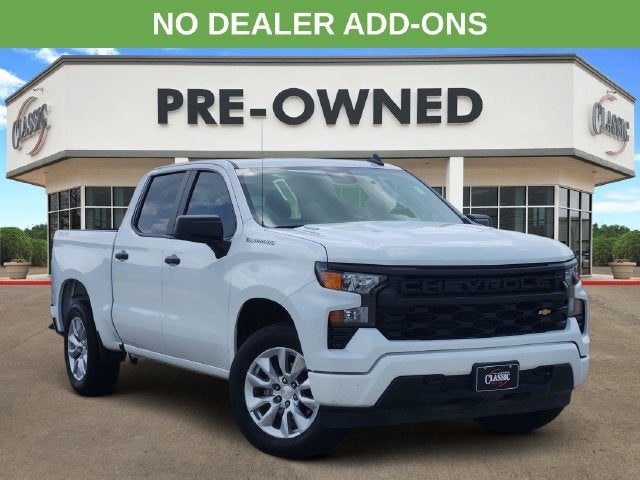 Summit White 2024 Chevrolet Silverado 1500 Pickup Truck Four-Wheel Drive Automatic