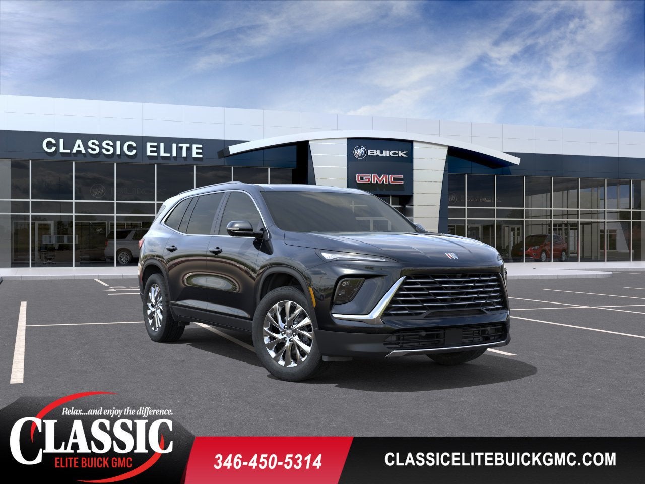 Black (Ebony Twilight Metallic) 2026 Buick Enclave SUV / Crossover Front-Wheel Drive Automatic