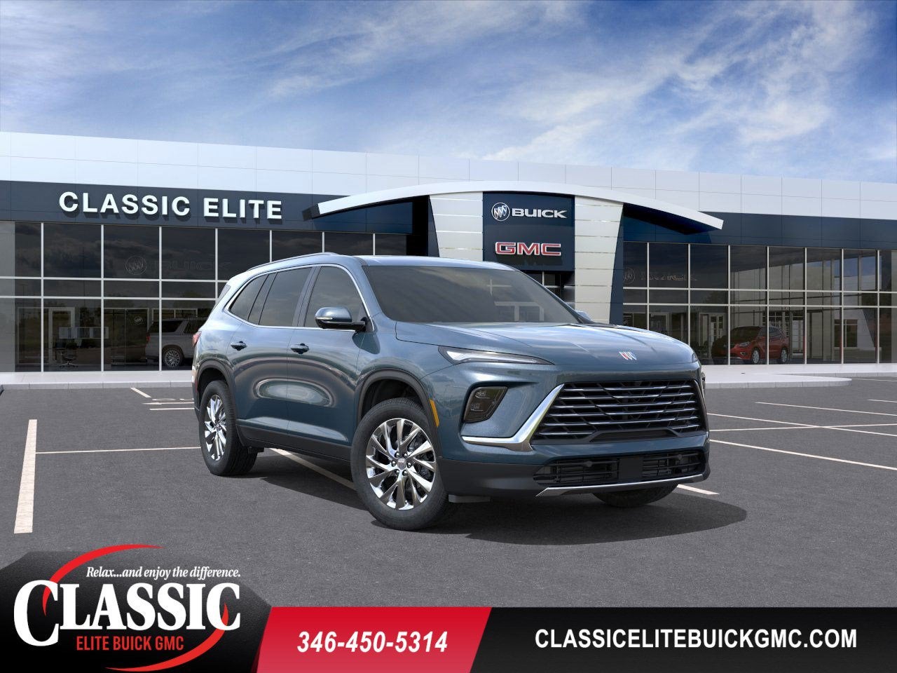 Ocean Blue Metallic 2026 Buick Enclave SUV / Crossover Four-Wheel Drive Automatic