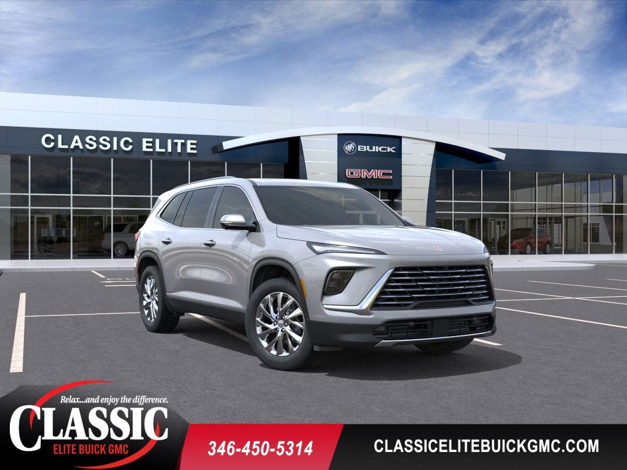 Moonstone Gray Metallic 2026 Buick Enclave SUV / Crossover Four-Wheel Drive Automatic