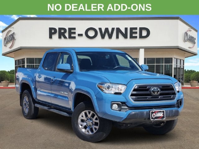 Blue 2019 Toyota Tacoma Pickup Truck 4X2 
