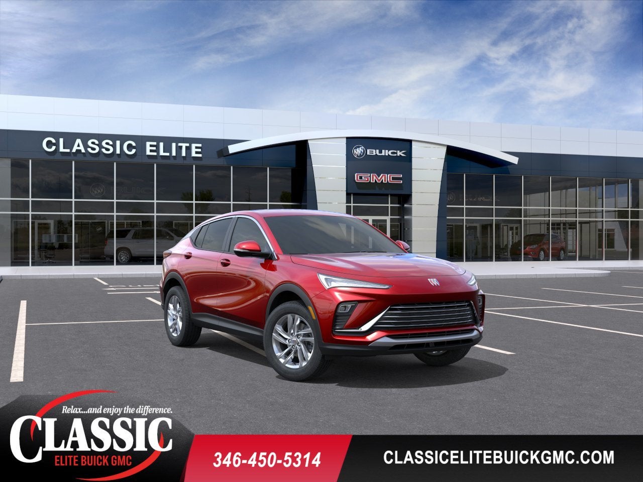 Brilliant Red 2026 Buick Envista SUV / Crossover Front-Wheel Drive Automatic
