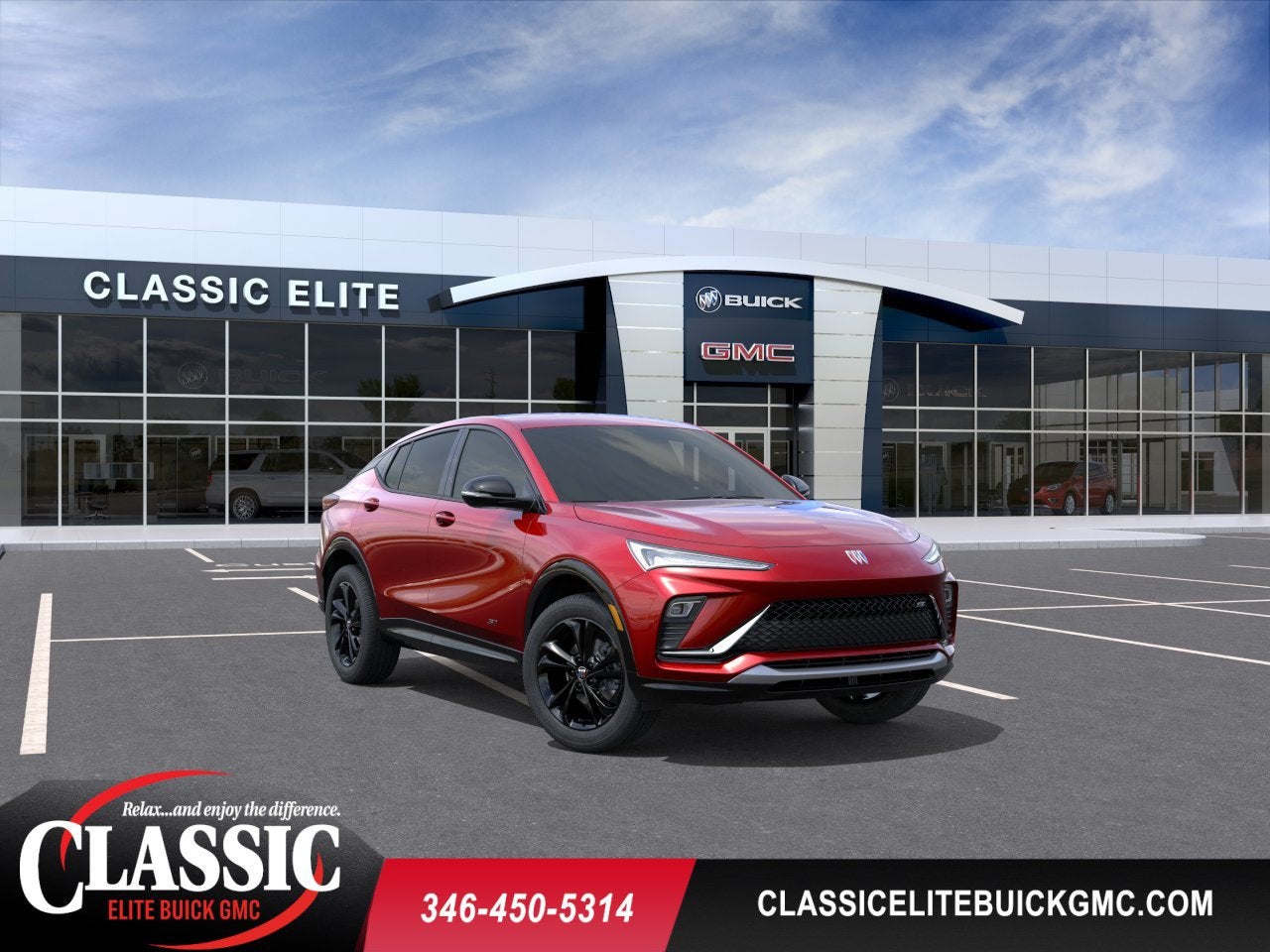 Brilliant Red 2026 Buick Envista SUV / Crossover Front-Wheel Drive Automatic
