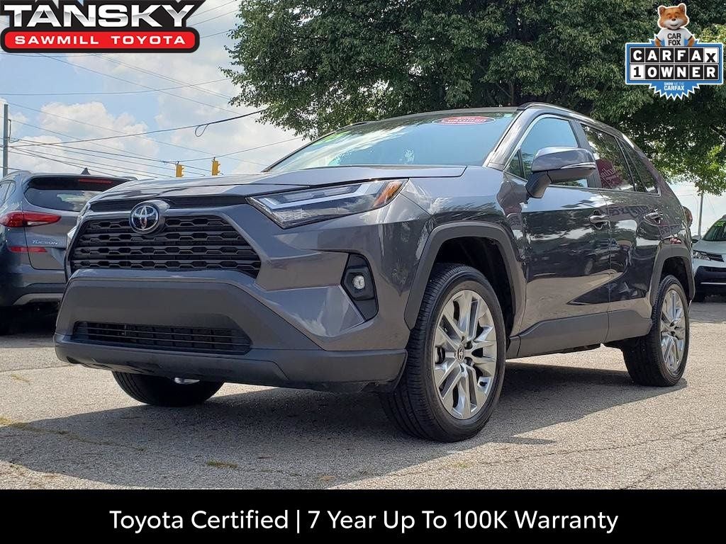 Magnetic Gray Metallic 2025 Toyota RAV4 SUV / Crossover All-Wheel Drive 8-Speed Automatic
